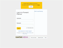 Tablet Screenshot of forwardplanner.com